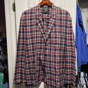 RRL plaid cotton blazer